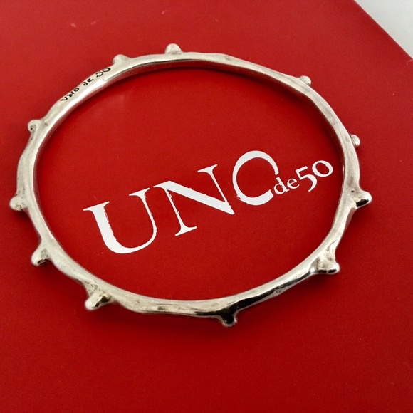 UNO de 50 Jewelry - UNO de 50 Wakame Rigid Irregular Shape Band Bangle